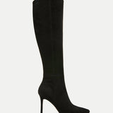 Veronica Beard - Lisa Suede Tall Boot | Wide-Calf