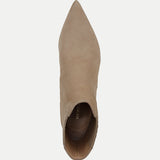 Veronica Beard - Lisa Suede Mid-Heel Bootie