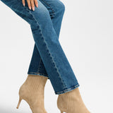 Veronica Beard - Lisa Suede Mid-Heel Bootie