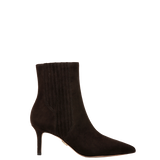 Veronica Beard - Lisa Suede Mid-Heel Bootie