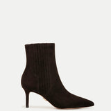 Veronica Beard - Lisa Suede Mid-Heel Bootie