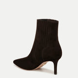 Veronica Beard - Lisa Suede Mid-Heel Bootie