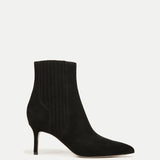 Veronica Beard - Lisa Suede Mid-Heel Bootie