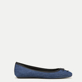 Veronica Beard - Beatrix Denim Ballet Flat