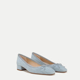 Veronica Beard - Cecile Denim Ballet Pump