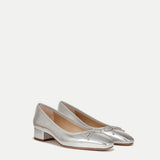 Veronica Beard - Cecile Metallic Leather Ballet Pump