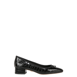Veronica Beard - Cecile Croc-Embossed Ballet Pump