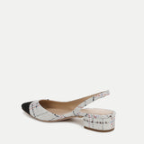 Veronica Beard - Cecile Tweed Cap - Toe Slingback