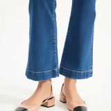 Veronica Beard - Cecile Leather Cap-Toe Slingback