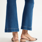 Veronica Beard - Cecile Leather Cap-Toe Slingback
