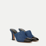Veronica Beard - Carlotta Denim Mixed-Media Heel