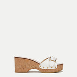 Veronica Beard - Dallas Croc - Embossed Leather Sandal