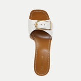 Veronica Beard - Dallas Croc - Embossed Leather Sandal