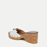 Veronica Beard - Dallas Croc - Embossed Leather Sandal