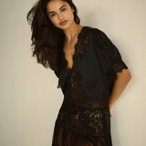 DOEN - IDELLA SILK SATIN TOP