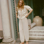 DOEN - IDELLA TOP - - CANDLELIGHT