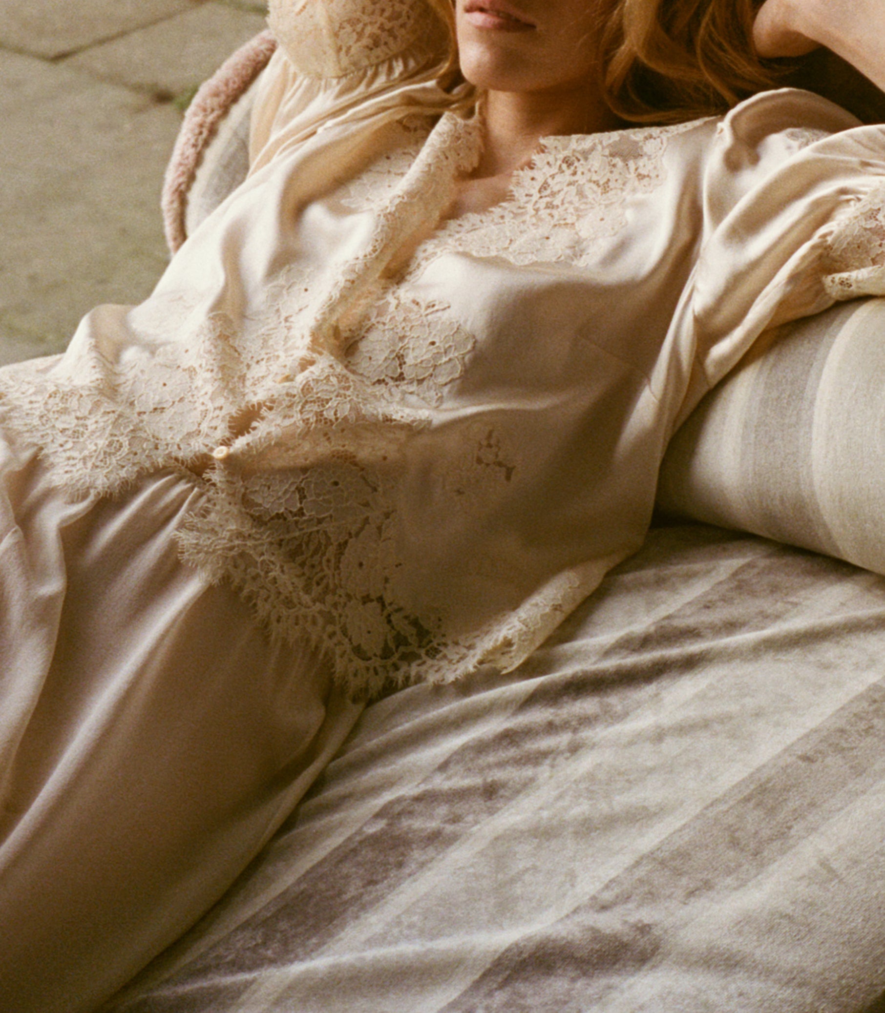 DOEN - IDELLA TOP - - CANDLELIGHT