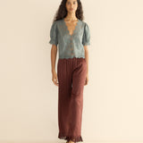 DÔEN - IDELLA TOP -- LAGOON