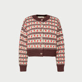 Loeffler Randall - Idris Intarsia Cardigan