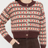 Loeffler Randall - Idris Intarsia Cardigan
