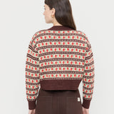 Loeffler Randall - Idris Intarsia Cardigan