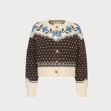 Loeffler Randall - Idris Intarsia Cardigan