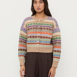 Loeffler Randall - Idris Intarsia Cardigan