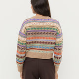 Loeffler Randall - Idris Intarsia Cardigan