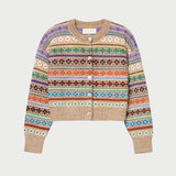 Loeffler Randall - Idris Intarsia Cardigan