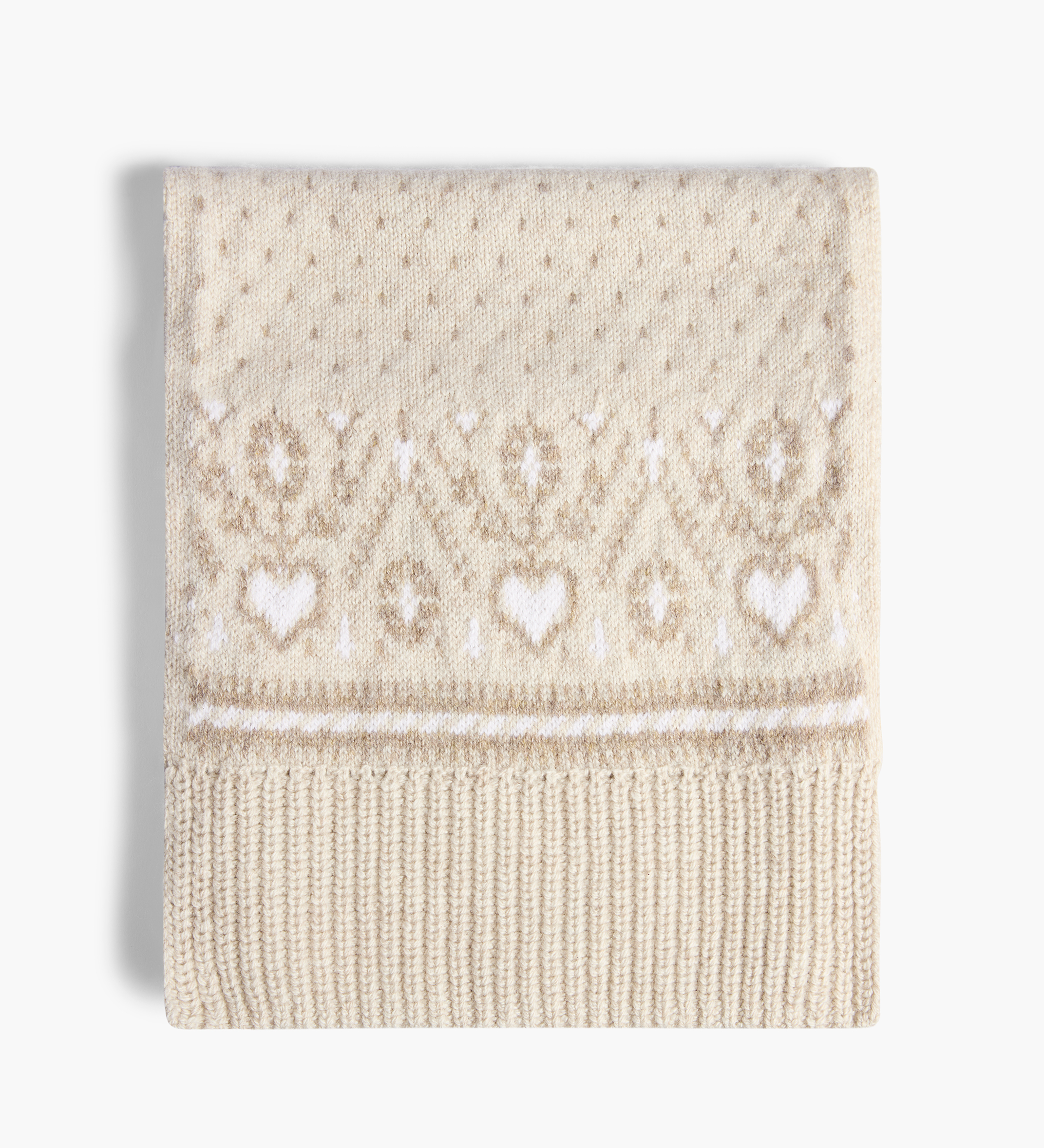Khaite - Lucrene Scarf in Ecru Multi