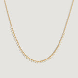 Kinn - Linea Diamond Row Necklace