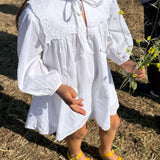 Ciao Lucia - Ciao Bambini Jonita White Voile Dress