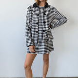 Ciao Lucia - Anja Gingham Jacket