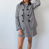 Ciao Lucia - Anja Gingham Jacket