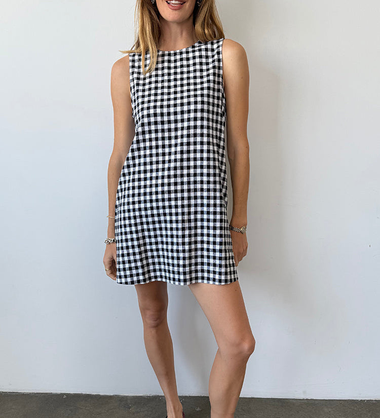 Ciao Lucia - Indus Gingham Dress
