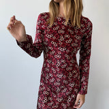 Ciao Lucia - Gaia Ruby Silk Dress