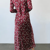 Ciao Lucia - Gaia Ruby Silk Dress