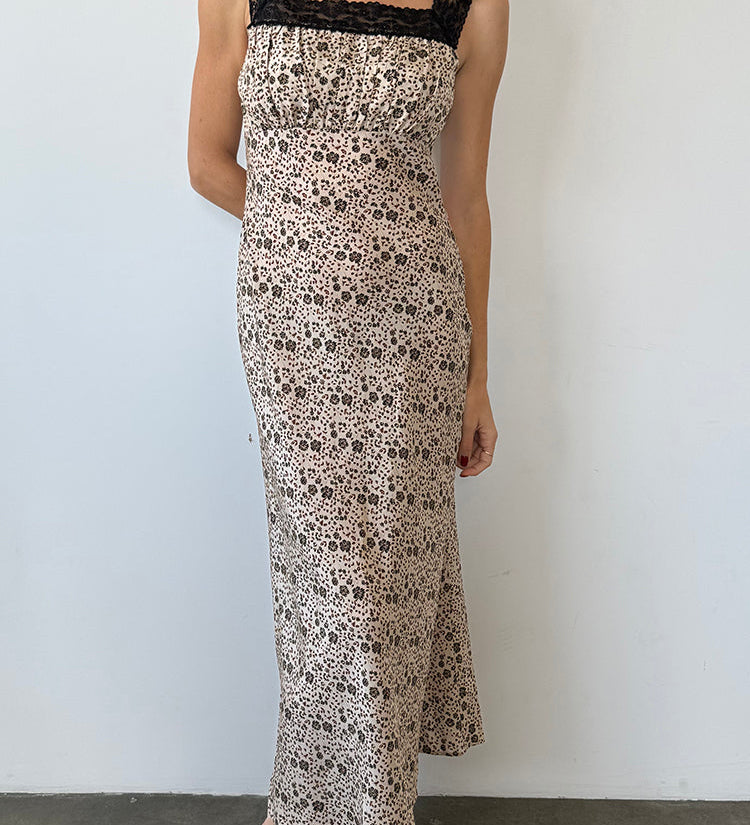 Ciao Lucia - Fiore Cherry Blossom Silk Dress