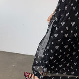 Ciao Lucia - Mariella Black Organza Dress