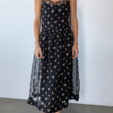 Ciao Lucia - Mariella Black Organza Dress