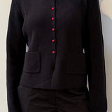 Ciao Lucia - Silja Cotton Cardigan Black