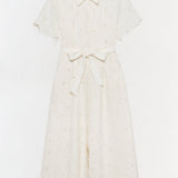 Simkhai - Audria Belted Linen Midi Dress