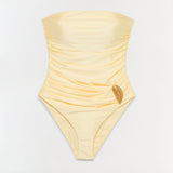 Simkhai - Lorena Shell Strapless One Piece
