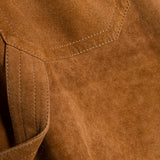 Simkhai - Bates Suede Straight Leg Pant