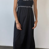 Ciao Lucia - Dalla Black Cotton Dress