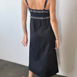 Ciao Lucia - Dalla Black Cotton Dress