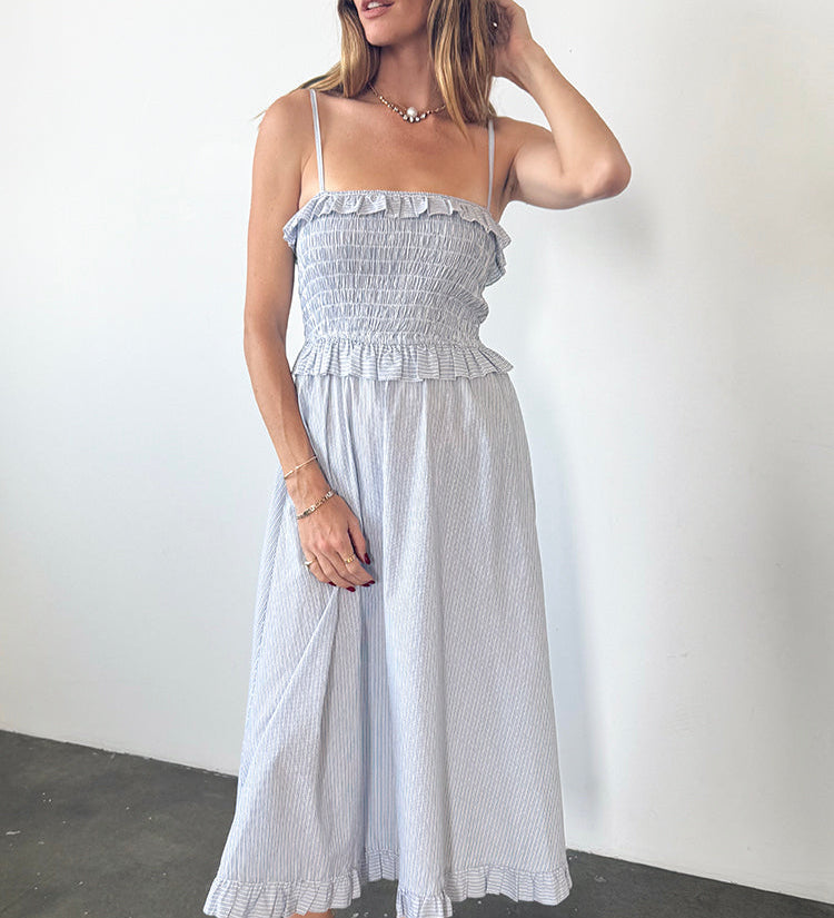 Ciao Lucia - Karine Stripe Cotton Dress
