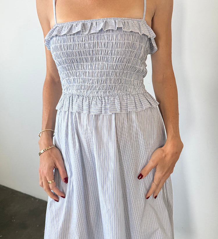 Ciao Lucia - Karine Stripe Cotton Dress