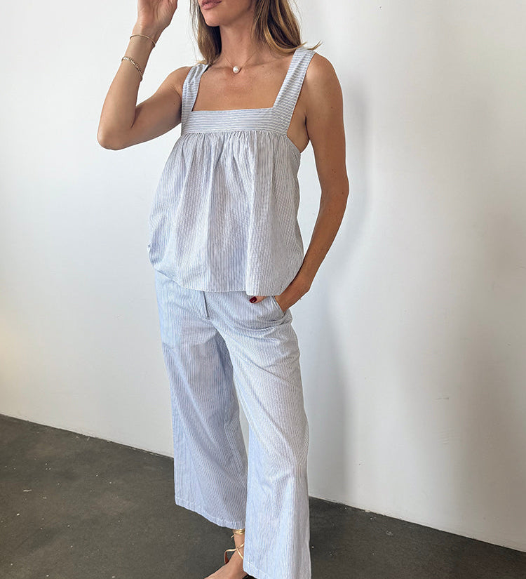 Ciao Lucia - Javi Stripe Cotton Top