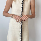 Ciao Lucia - Lalia Ivory Knit Dress